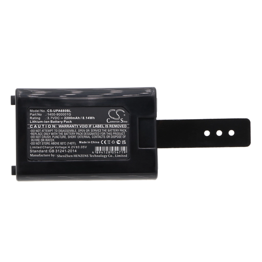 Codice a barre, batteria dello scanner Unitech HT682 (CS-UPA680BL)