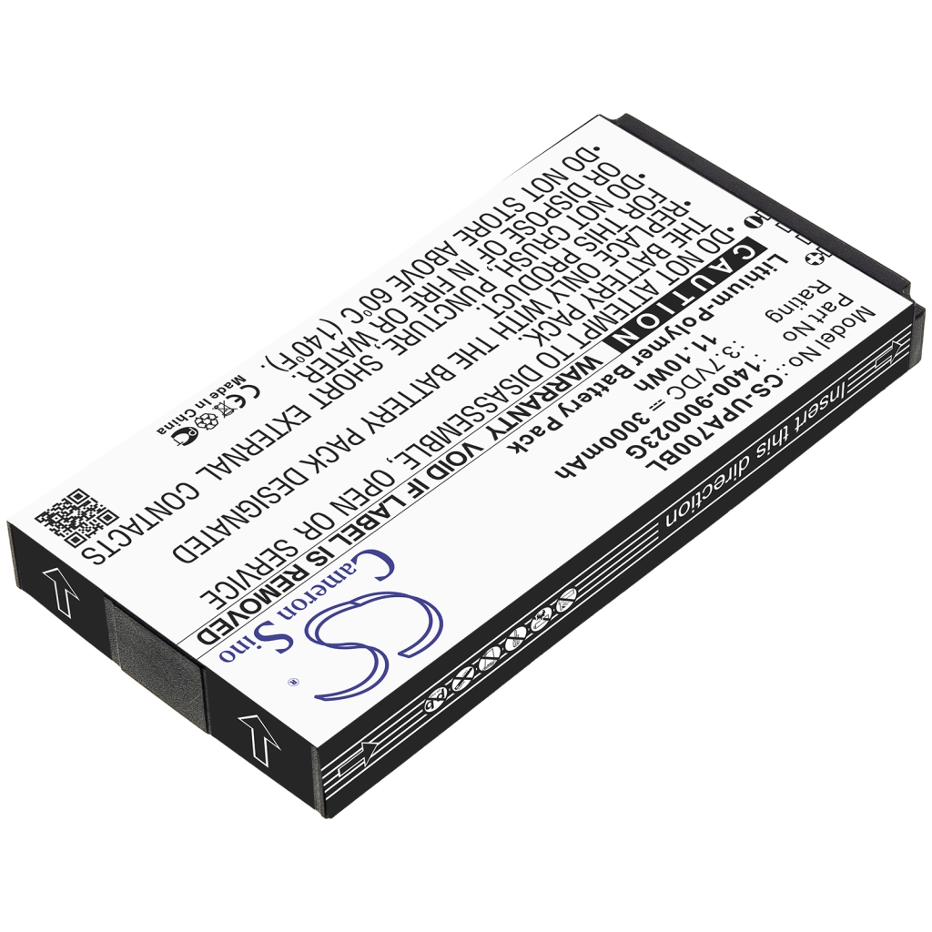 Codice a barre, batteria dello scanner Unitech PA700MCA (CS-UPA700BL)