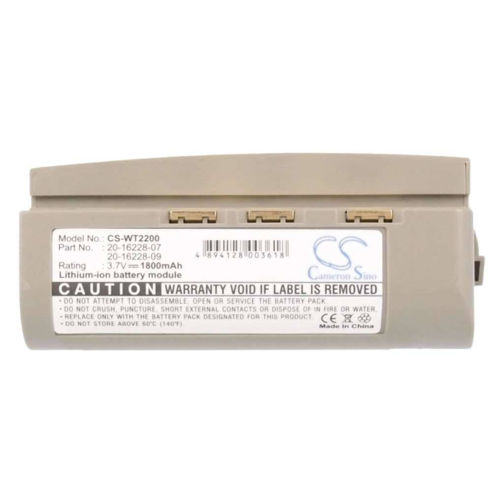 Codice a barre, batteria dello scanner Symbol WWC1049 (CS-WT2200)