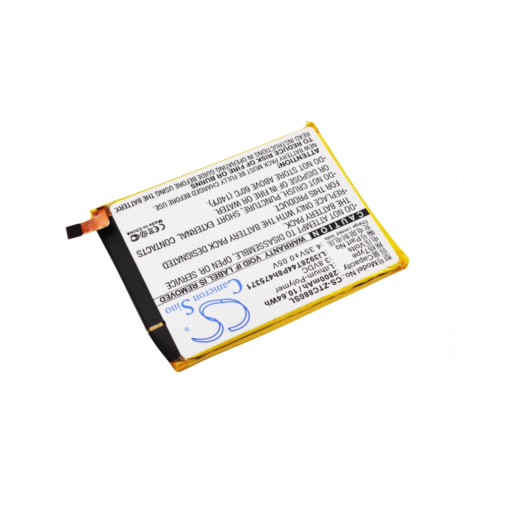Compatible battery replacement for ZTE LI3928T44P8H475371