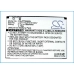Compatible battery replacement for ZTE LI3711T42P3H513857