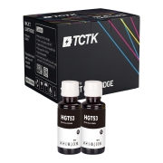 TCTK Inchiostro GT53 set da 2 Nero compatibile con HP Ink Tank 319 410 419, Smart Tank 500 511 515 519 530 580 615 670 720, sostituisce 1VV21AA