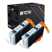TCTK Cartucce d'inchiostro 3eBK set da 2 Nero compatibile con Canon BJC 3000 6000 6100 6200, per BJC 6200 S, per BJC 6500, per MultiPASS C 100, per MultiPASS MP 700, per MultiPASS MP 700 Photo