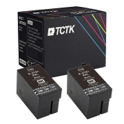 TCTK Cartucce d'inchiostro 27XXL set da 2 Nero compatibile con Epson WorkForce WF-3600, per WorkForce WF-3620 DWF WF, per WorkForce WF-3640 DTWF, per WorkForce WF-7110 DTW, sostituisce C13T27914012