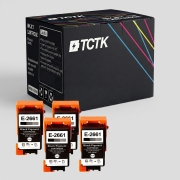 TCTK Cartucce d'inchiostro 266 set da 4 Nero compatibile con Epson WorkForce WF-100 W, per WorkForce WF-110 W, sostituisce C13T26614010