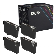 TCTK Cartucce d'inchiostro 603XL set da 4 Nero compatibile con Epson Expression Home XP-2100 XP-2105 XP-2150 XP-2155 XP-3100 XP-3105 XP-3150 XP-3155 XP-4100 XP-4105 XP-4150, sostituisce C13T03A14010