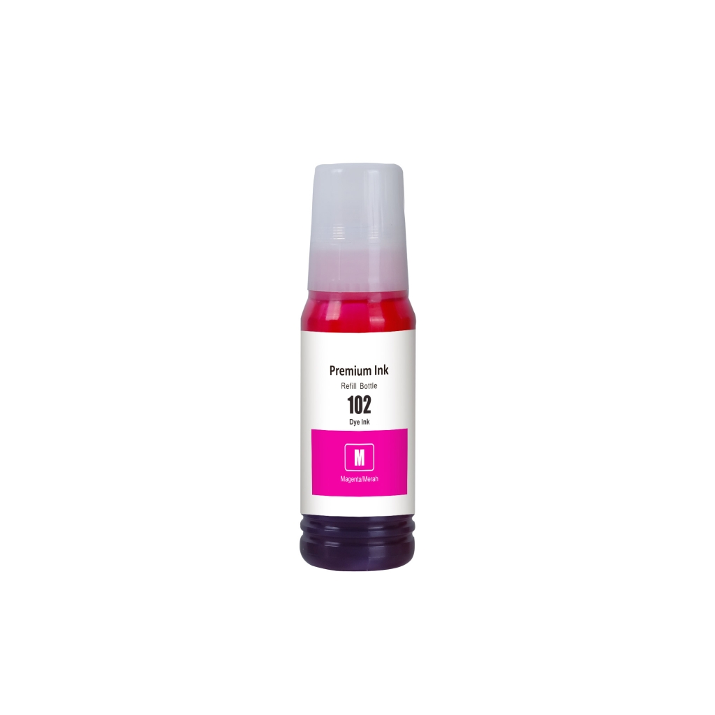 Compatibile con Epson 102 M / 70ml Inchiostro Magenta (Inchiostro di stampa)