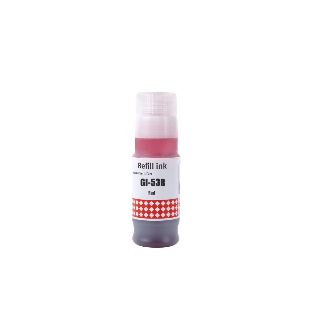 Compatibile con Canon GI-53R / 70ml Inchiostro Rosso (Inchiostro di stampa)