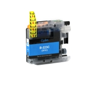 Compatible replacement for Compatible with Brother LC223C / 10ml Ink Cyan (Ink cartridges)
