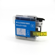 Compatible with Brother LC980 / 19ml Ink Cyan (Ink cartridges)