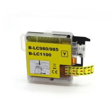 Compatible replacement for Brother LC-1100XL (LC1100XLY),LC-980 (LC980Y),LC-985 (LC985Y)