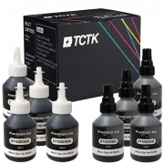 TCTK Cartucce d'inchiostro BT6000BK BT6000BK set da 8 4x Nero 4x Ciano compatibile con Brother DCP-T300 DCP-T500W DCP-T700W MFC-T800W