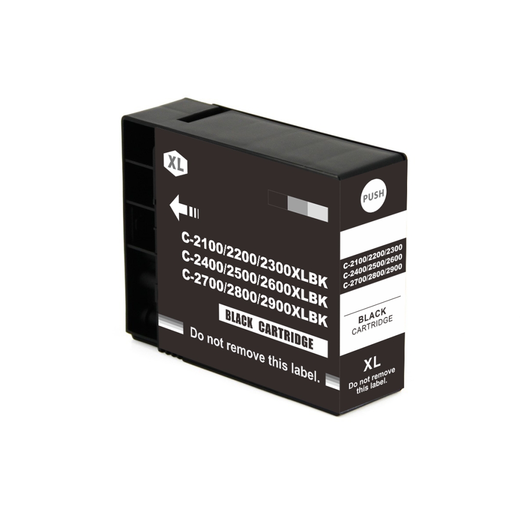Compatibile con Canon PGI-2100 / 72ml Inchiostro Nero (Cartucce d'inchiostro)