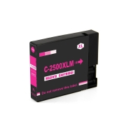 Compatibile con Canon PGI-2500XLM / 22ml Inchiostro Magenta (Cartucce d'inchiostro)