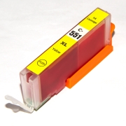 Sostituzione compatibile per Compatibile con Canon CLI-551XLY / 12ml Inchiostro Giallo (Cartucce d'inchiostro)