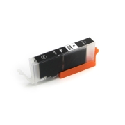 Sostituzione compatibile per Compatibile con Canon CLI-571XLBK / 12ml Inchiostro Nero (Cartucce d'inchiostro)