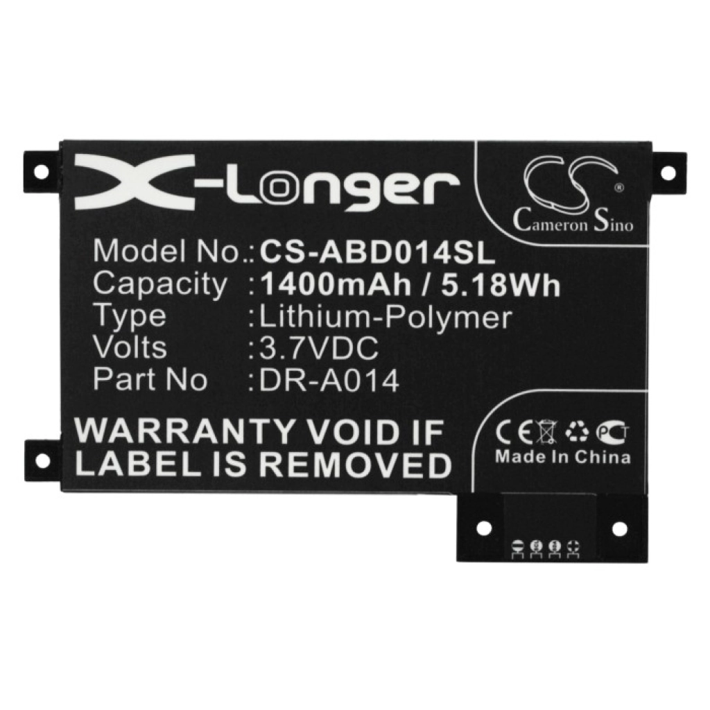 Batterie Ebook, batteria eReader CS-ABD014SL