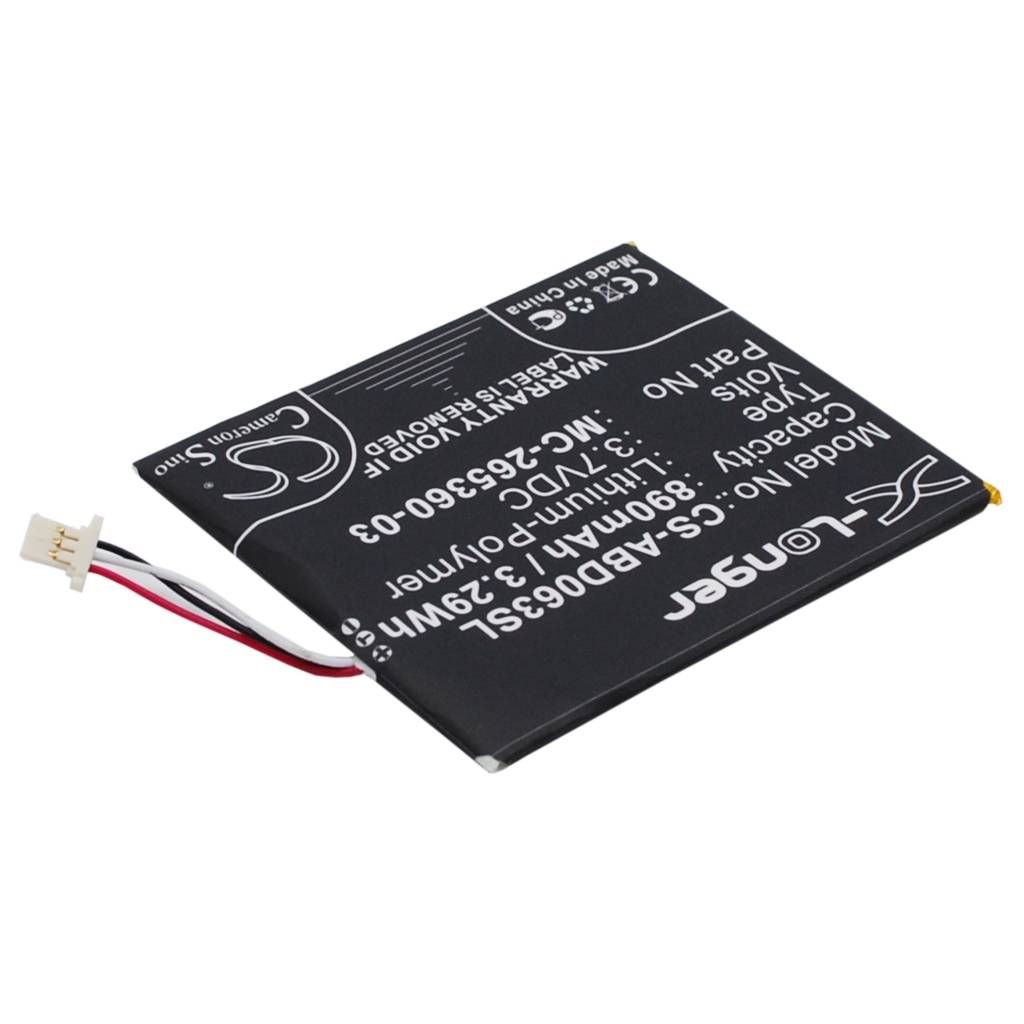 Ebook, batteria eReader Amazon CS-ABD063SL