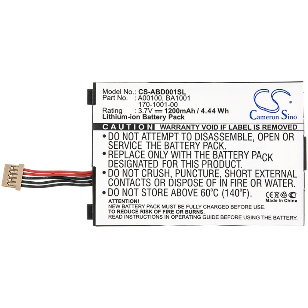 Batterie Ebook, batteria eReader CS-ABD001SL