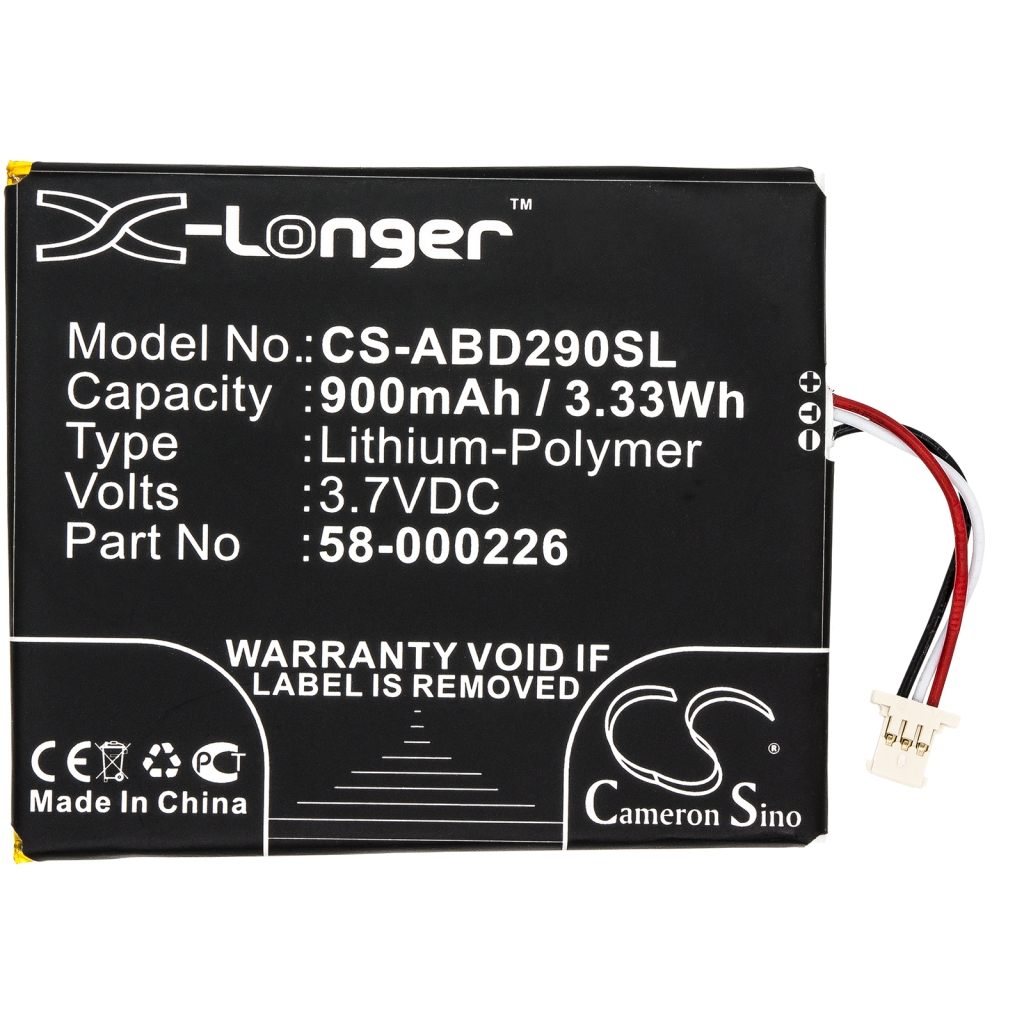 Ebook, batteria eReader Amazon CS-ABD290SL