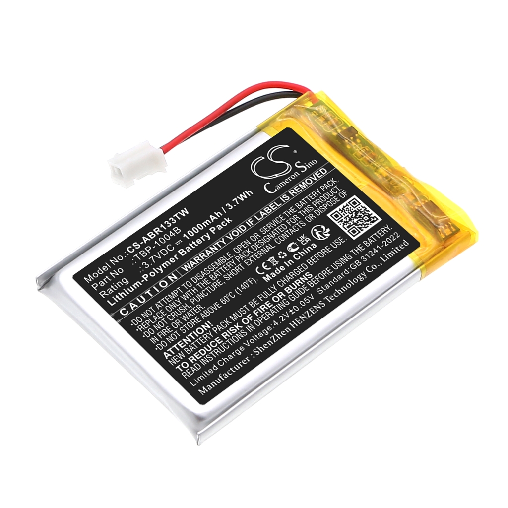 Sostituzione della batteria compatibile per Albrecht TBP-1004B