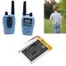 Batterie Batteria radio bidirezionale CS-ABR133TW