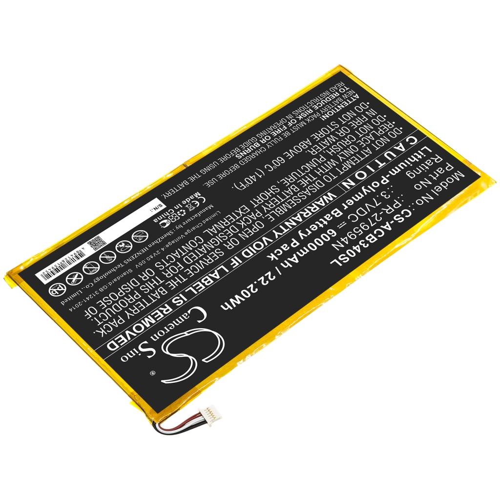Batteria compressa Acer CS-ACB340SL