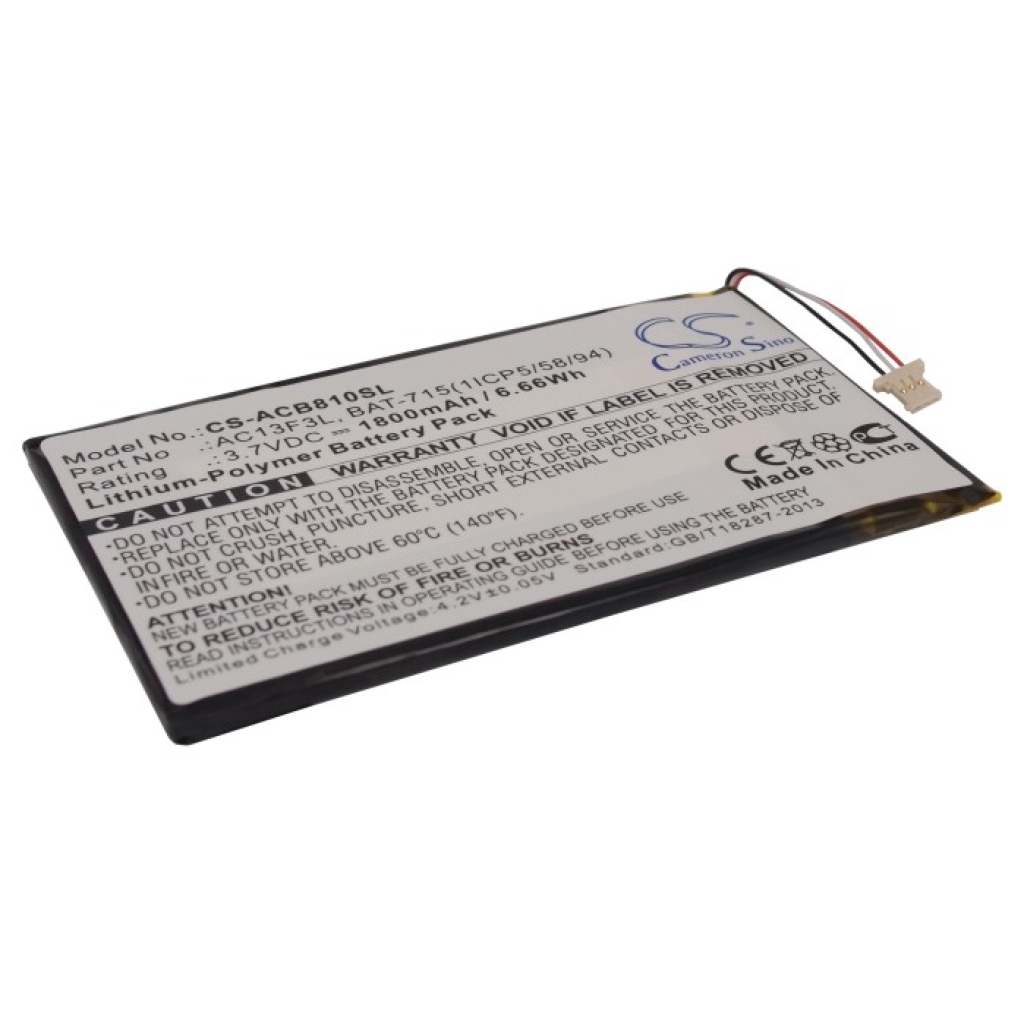 Batterie Sostituisce KT.0010G.002D