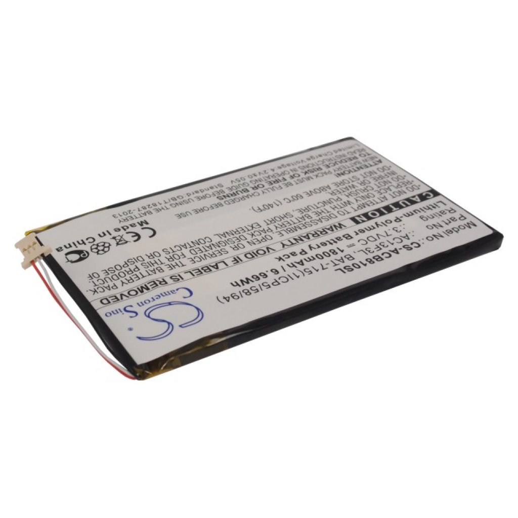 Batterie Sostituisce KT.0010G.002D