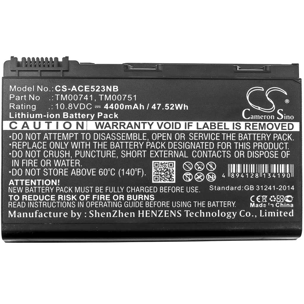 Batterie Sostituisce BT.00603.043