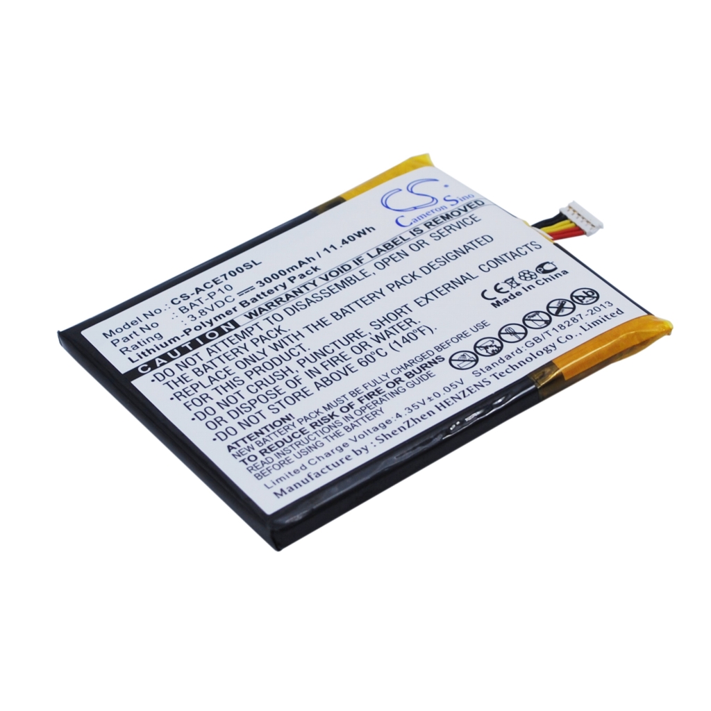 Batteria del telefono cellulare Acer CS-ACE700SL