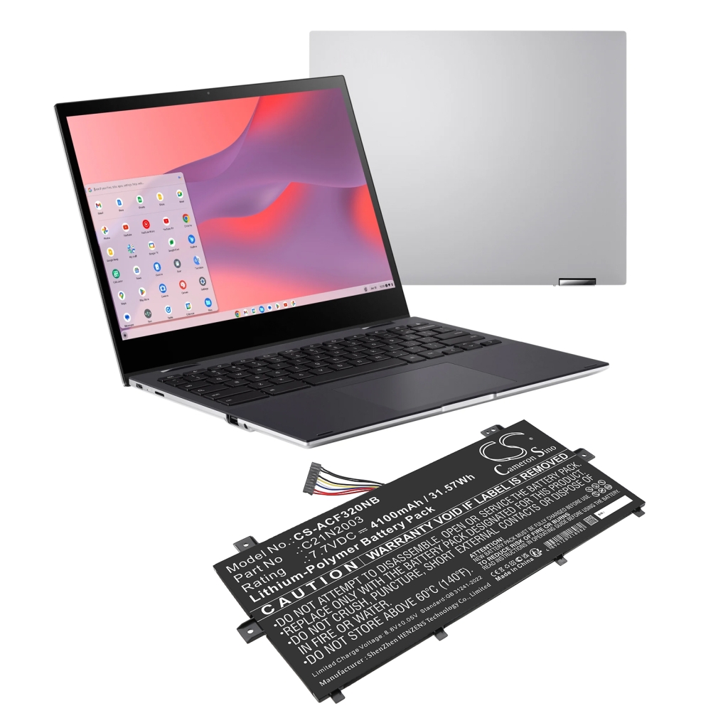 Sostituzione della batteria compatibile per Asus 0B200-03800100,C21N2003