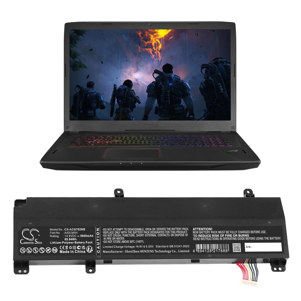 Batterie Sostituisce A42LM5H