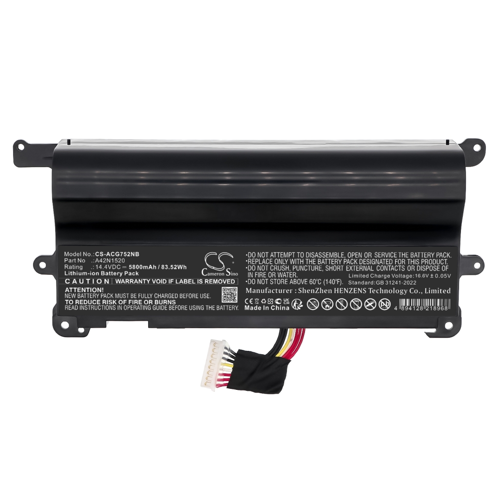 Notebook battery Acer CS-ACG752NB