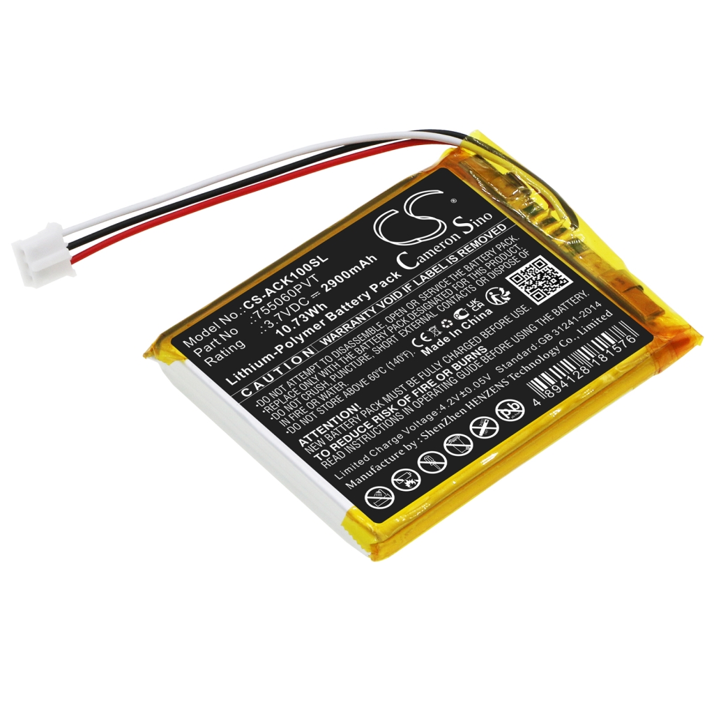 Batteria dell'apparecchiatura Autokeysprotool CS-ACK100SL