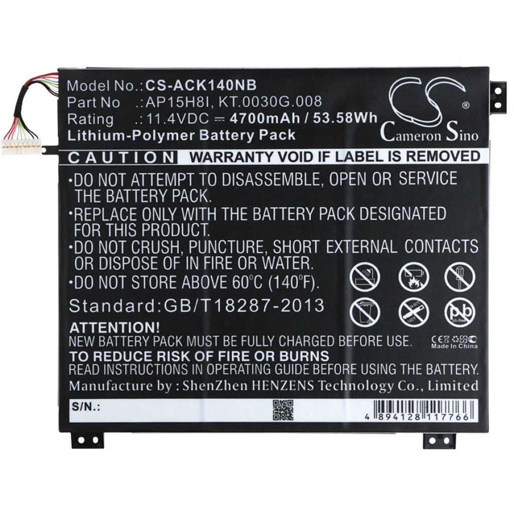 Batteria notebook Acer CS-ACK140NB