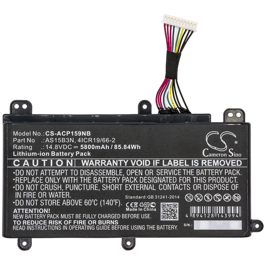 Batterie Sostituisce AS15B3N