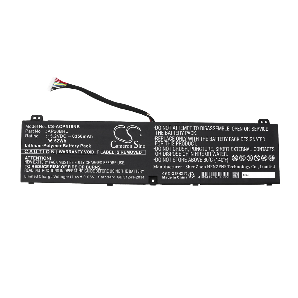 Batteria notebook Acer CS-ACP516NB