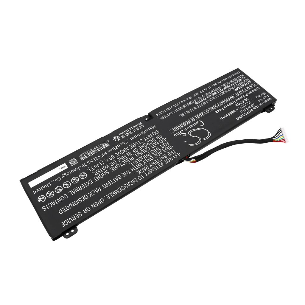 Sostituzione della batteria compatibile per Acer AP20BHU