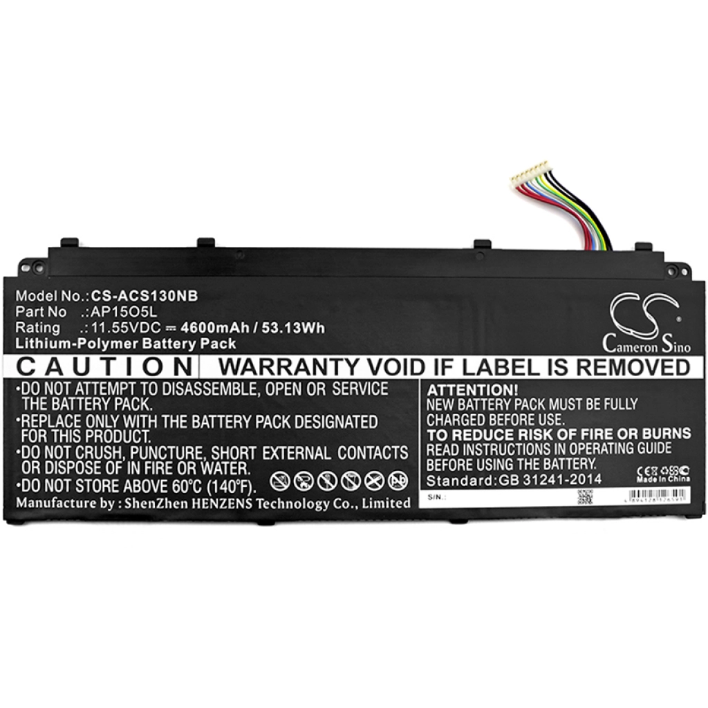 Batteria notebook Acer Chromebook R13 CB5-312T (CS-ACS130NB)