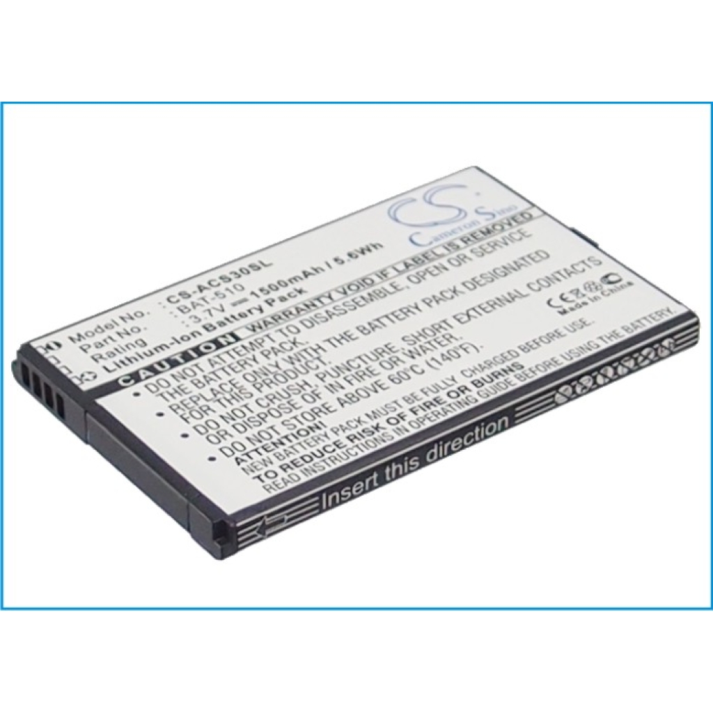 Batterie Sostituisce BAT-510