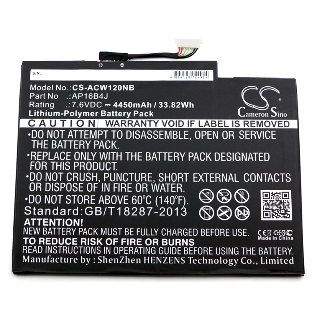 Batterie Sostituisce NT.LCDEK.002