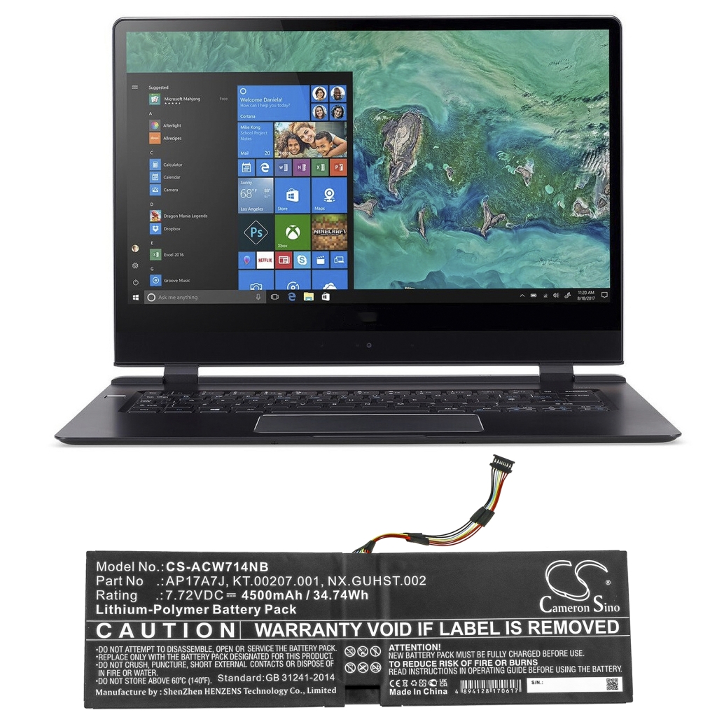 Batterie Batteria notebook CS-ACW714NB