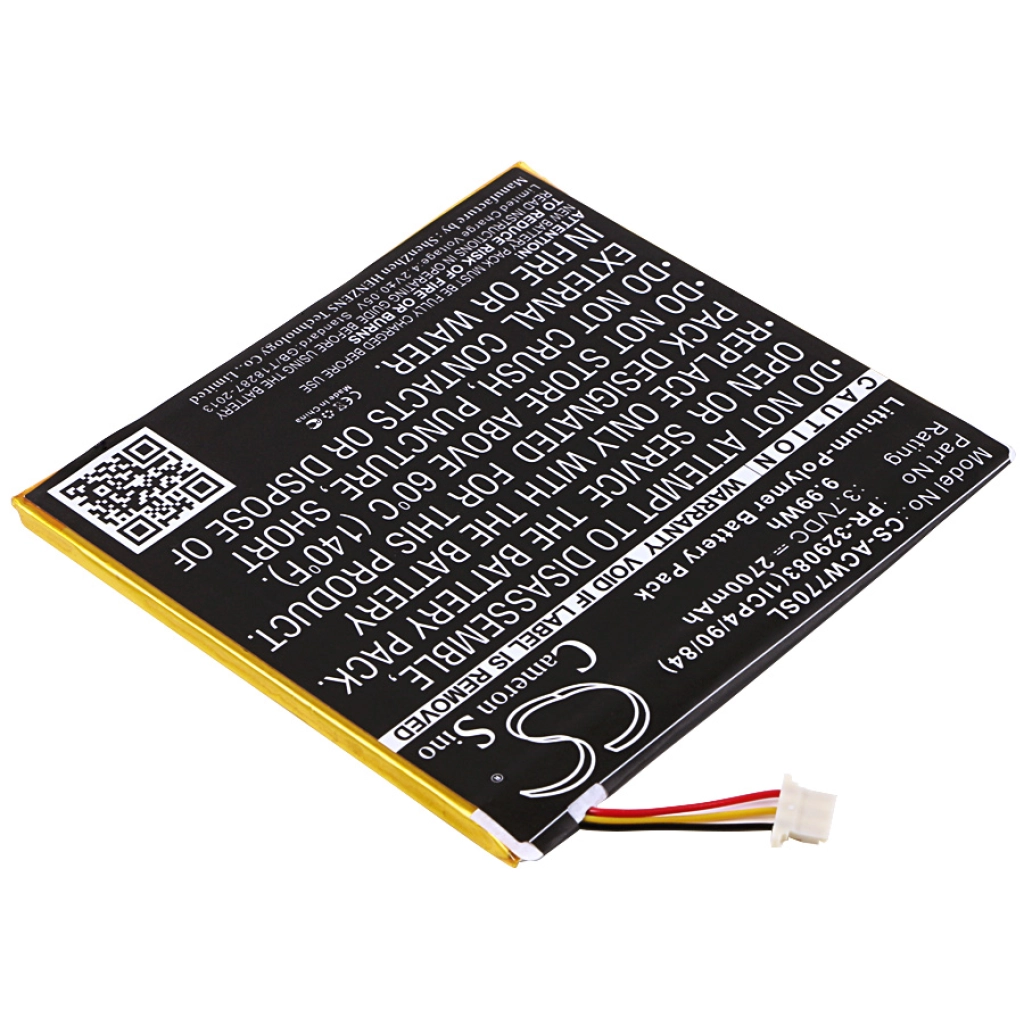 Batteria compressa Acer CS-ACW770SL