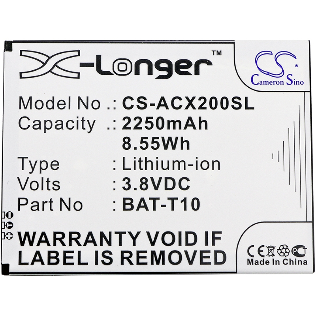 Batteria compatibile con Acer CS-ACX200SL