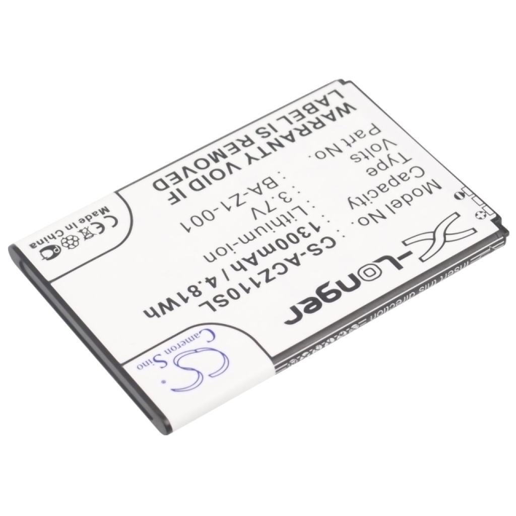 Batteria del telefono cellulare Acer CS-ACZ110SL