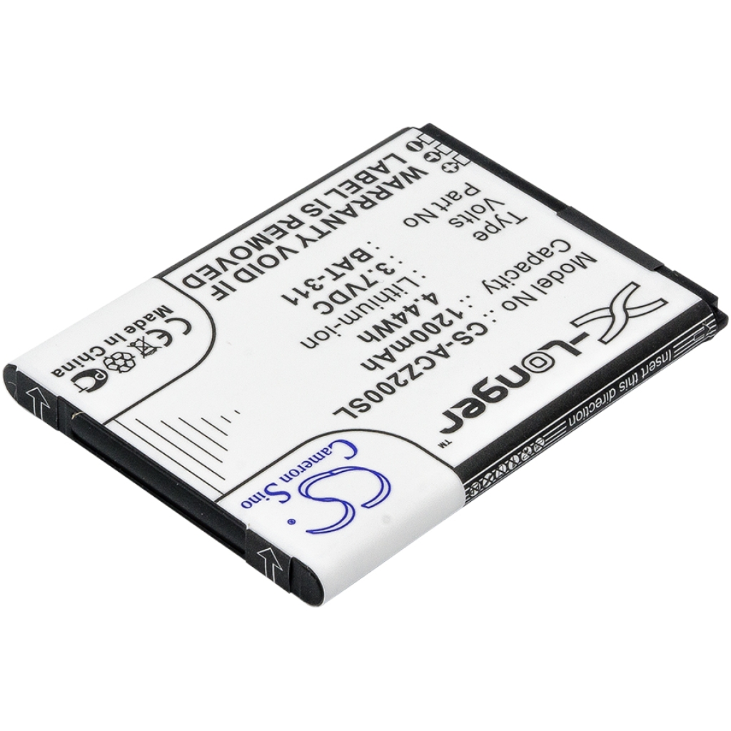 Batteria del telefono cellulare Acer CS-ACZ200SL