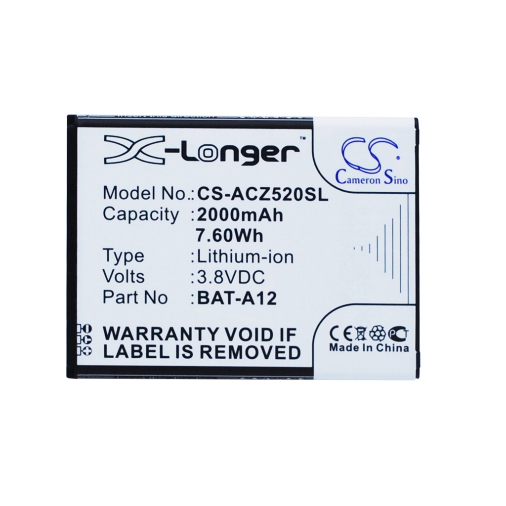 Batterie Sostituisce BAT-A12