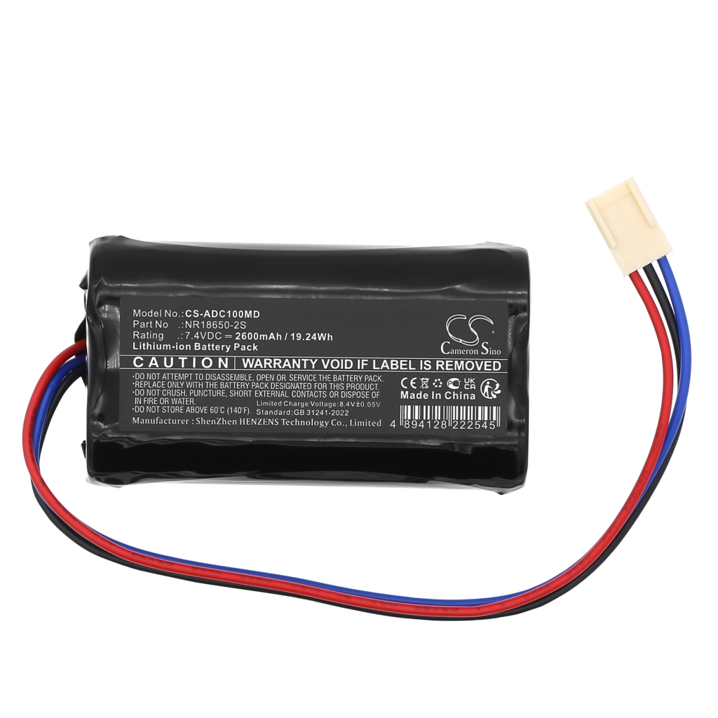 Batteria medica Aspel CS-ADC100MD