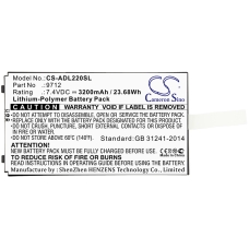 Sostituzione della batteria compatibile per Additel 9702,9712